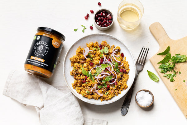 Couscous-Pilaf mit African Bowl - Löwenanteil