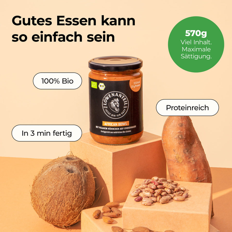 African Bowl - Löwenanteil