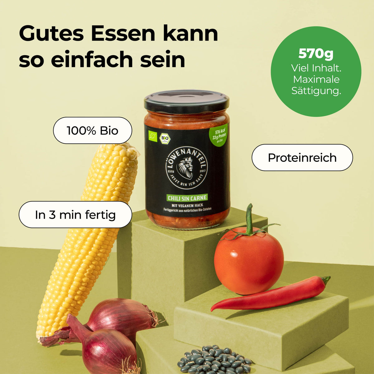 Chili Sin Carne - Löwenanteil