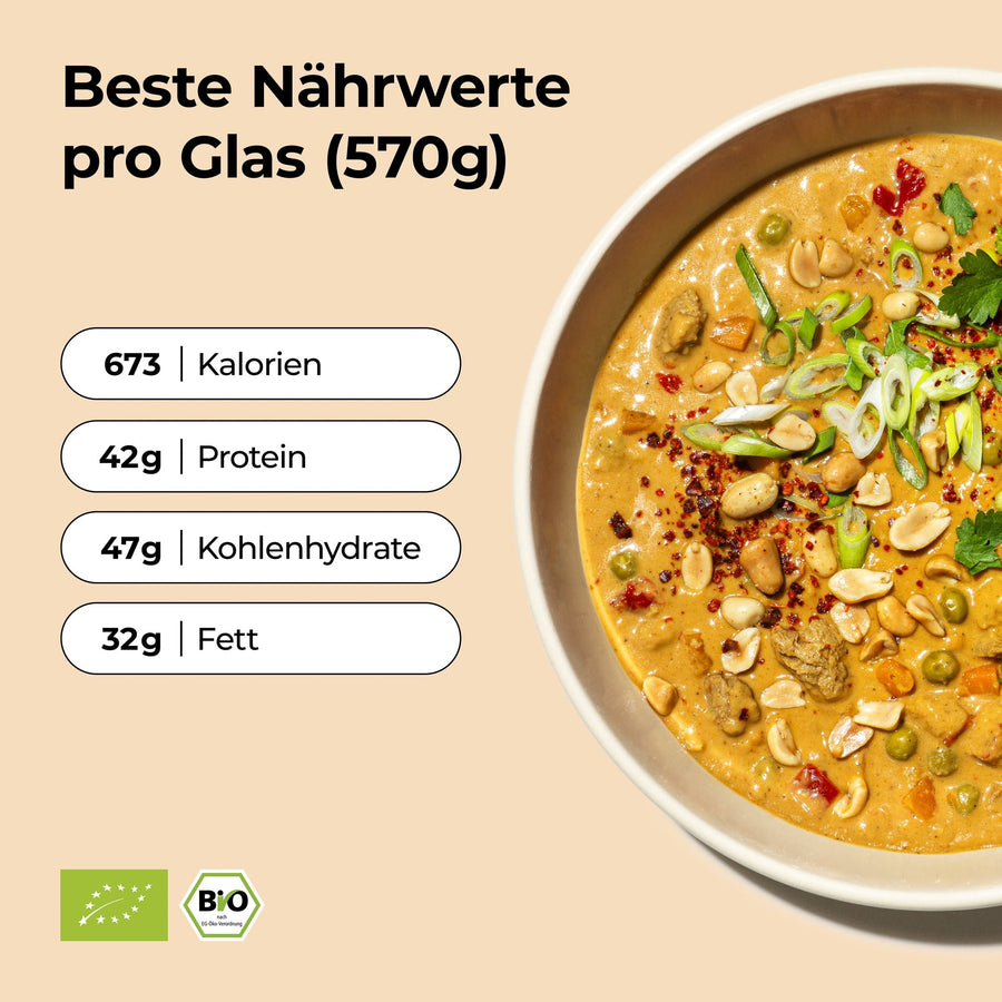 Erdnuss Curry - Löwenanteil