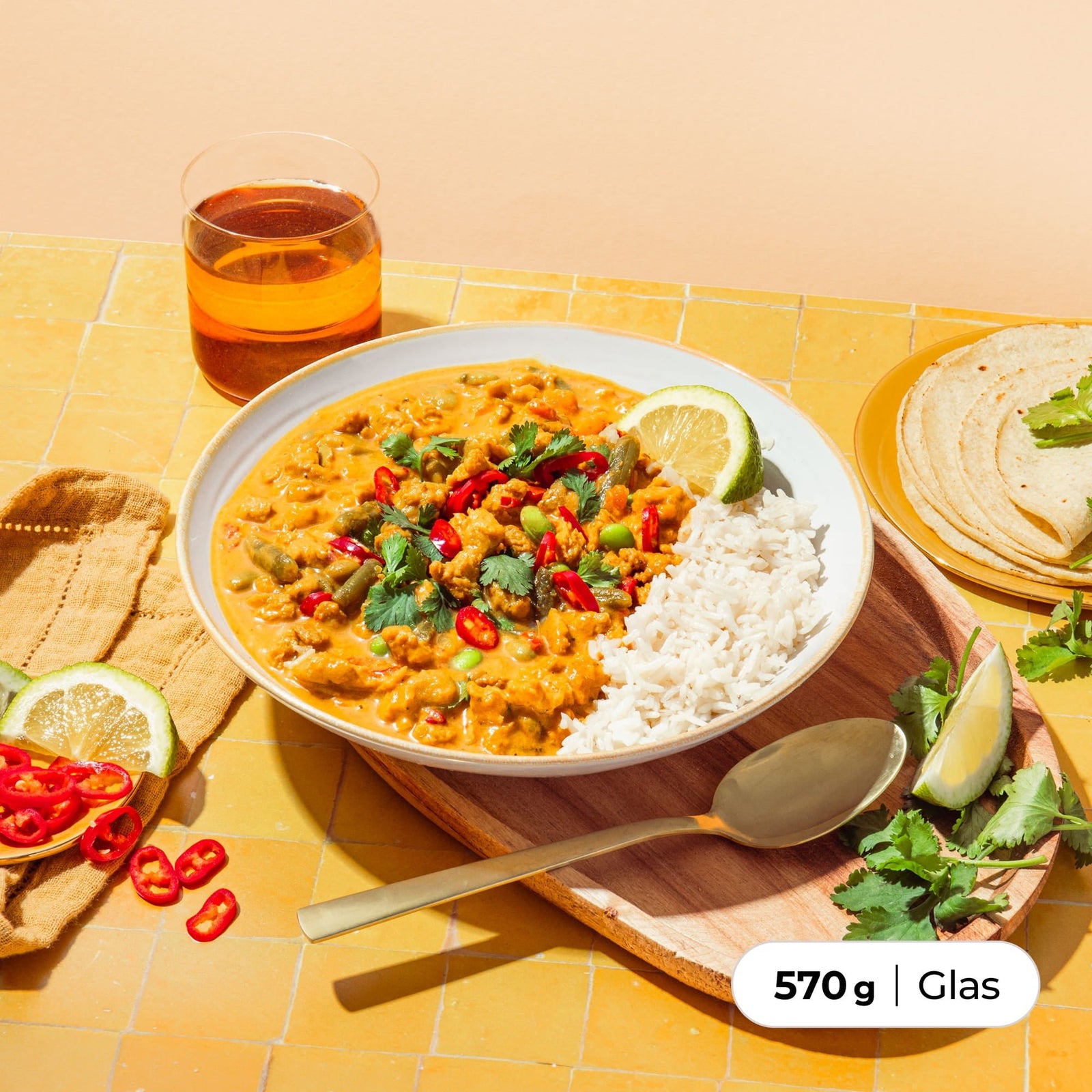 Gelbes Thai Curry - Löwenanteil