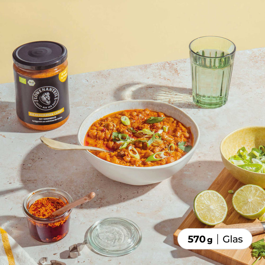 Kichererbsen Curry - Löwenanteil