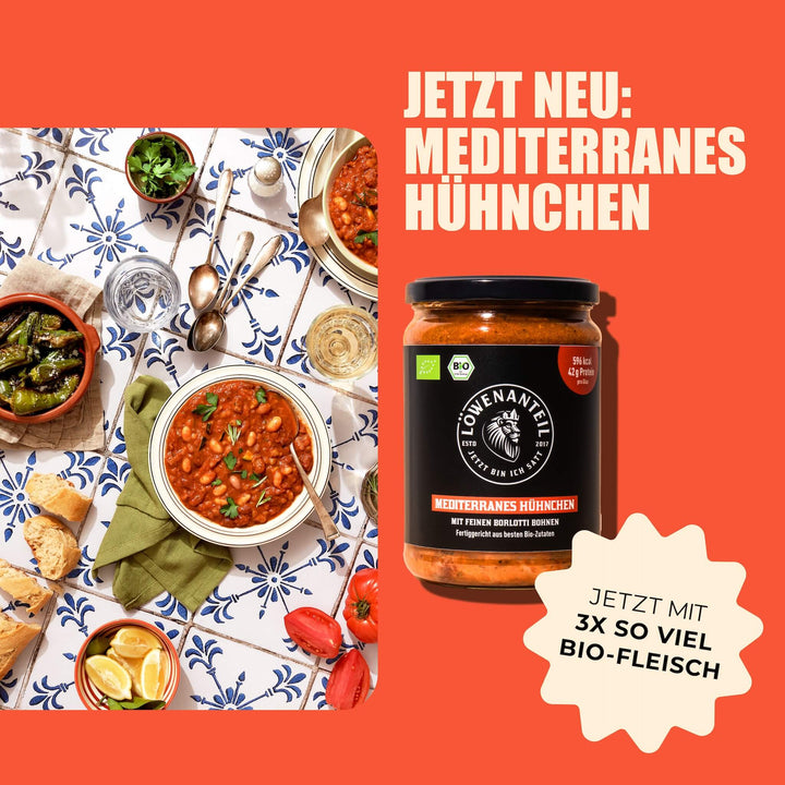 Mediterranes Hühnchen - Löwenanteil