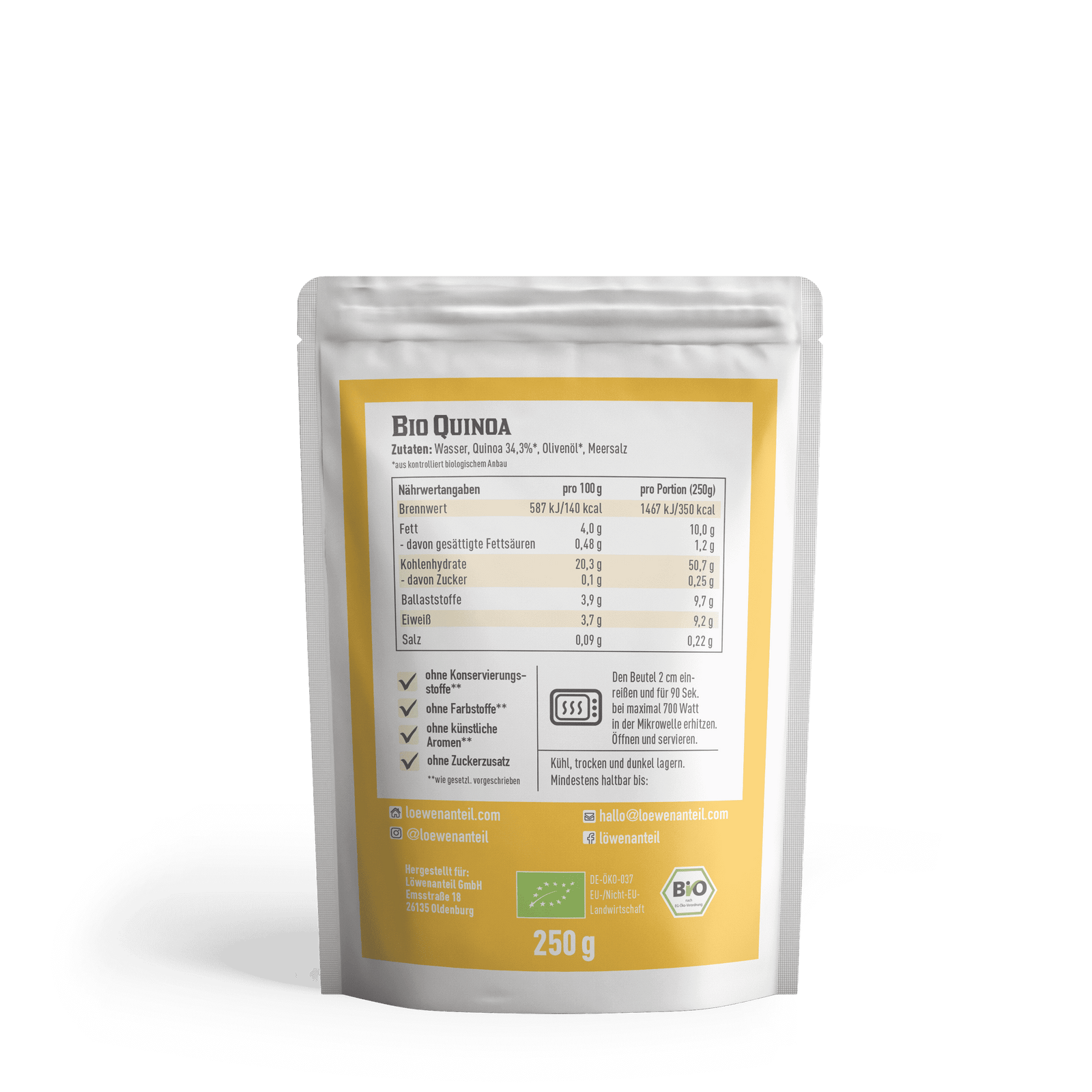 Bio Quinoa - Löwenanteil